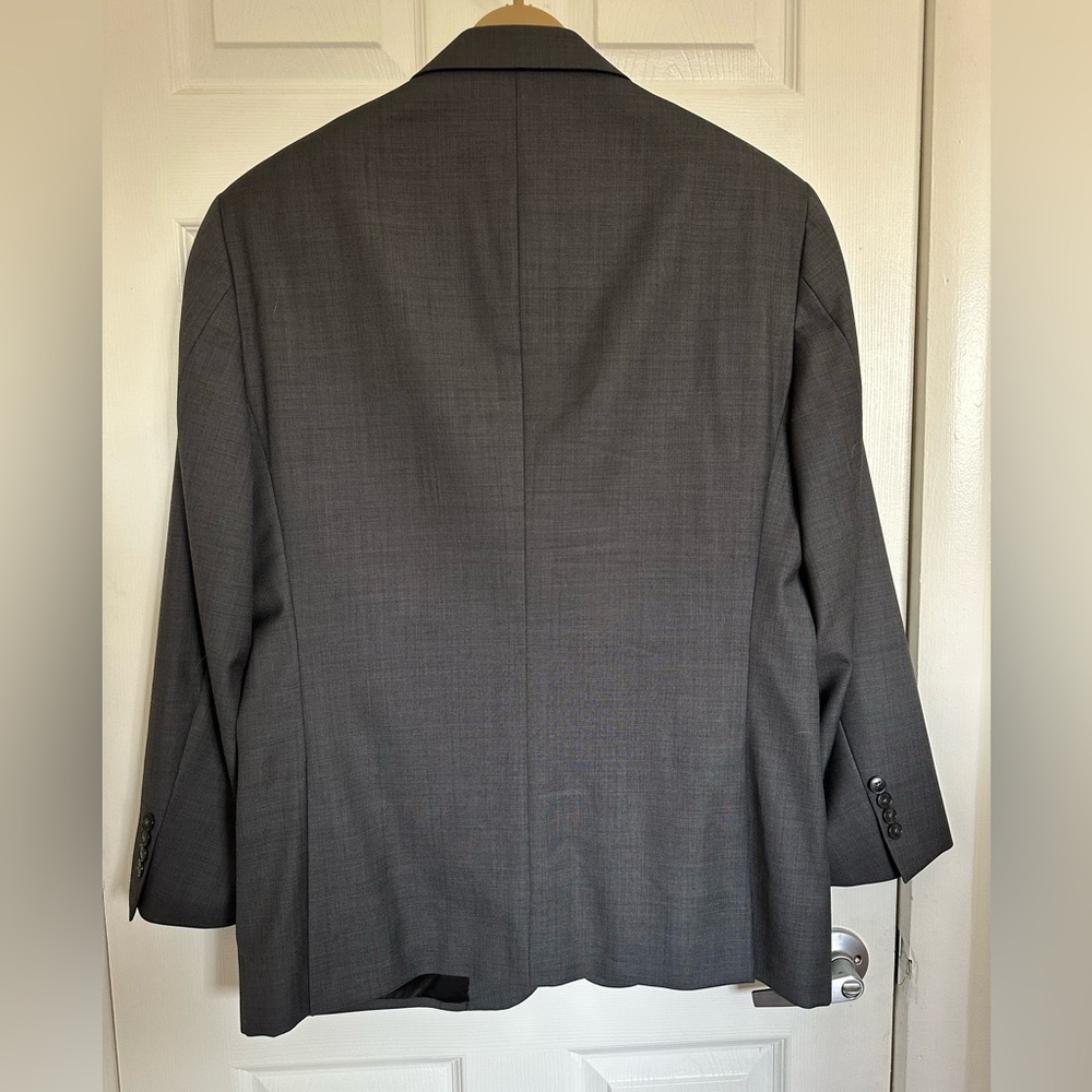 Joseph Jos A Bank Wool Gray 2 Piece Suit Slim Fit 42r - Picture 9 of 9